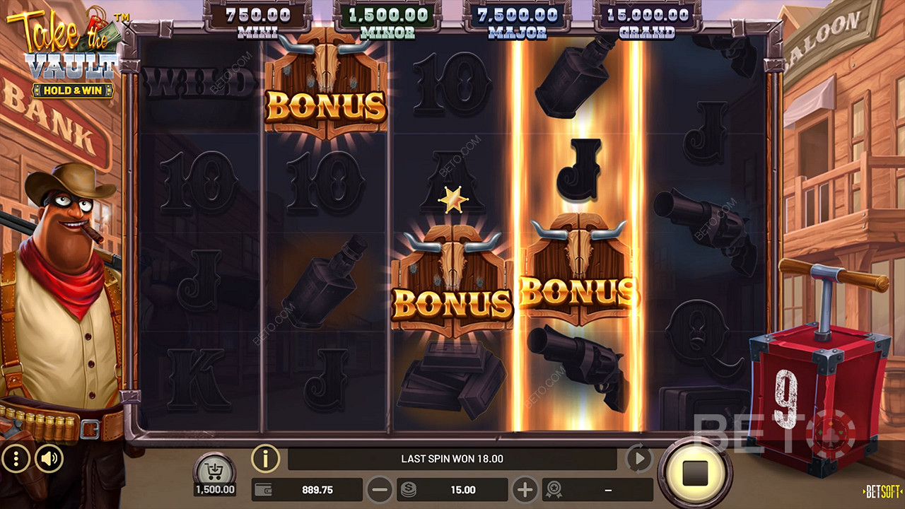 Take The Vault Review by BETO Slots