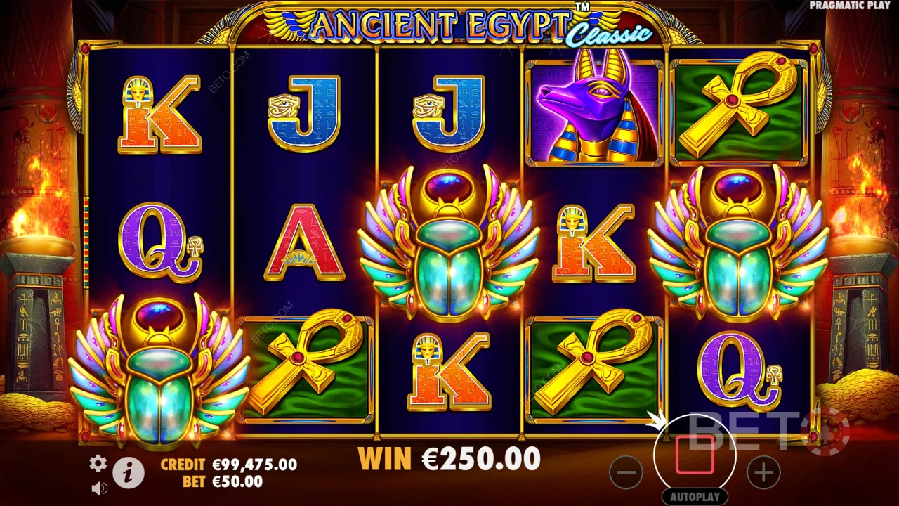 Ancient Egypt Classic Free Play in Demo Mode ✚ Slot Review