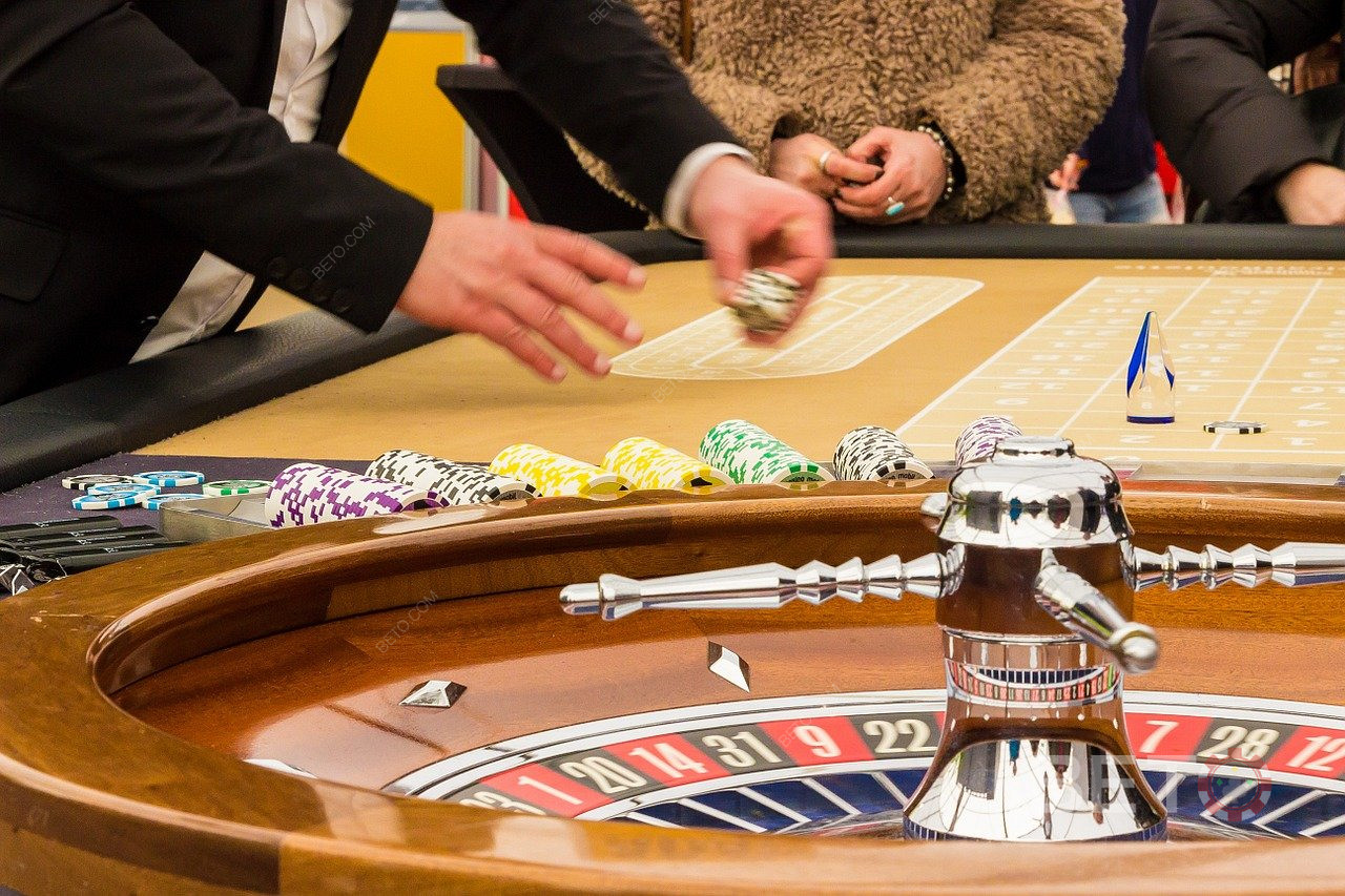 The classic table game "Roulette"