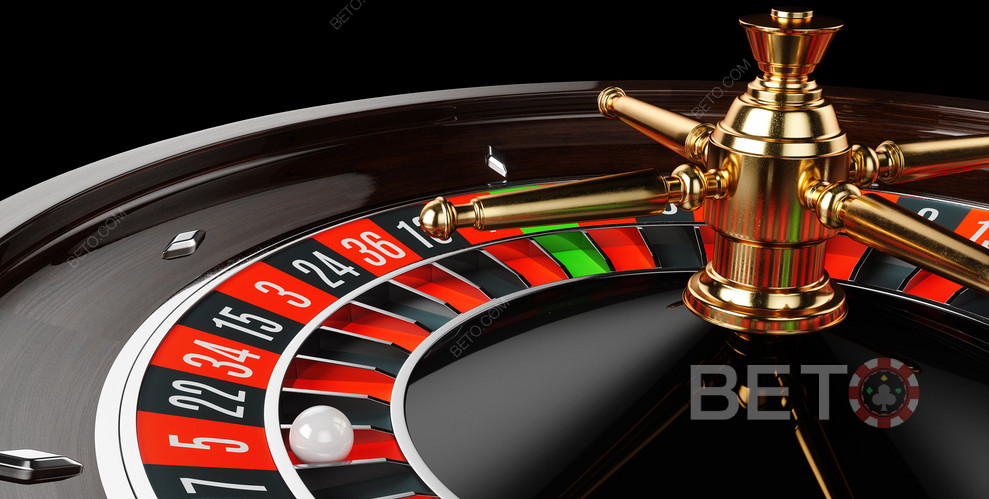 Two Types of colour bets are seen in online Roulette, which are red or black.