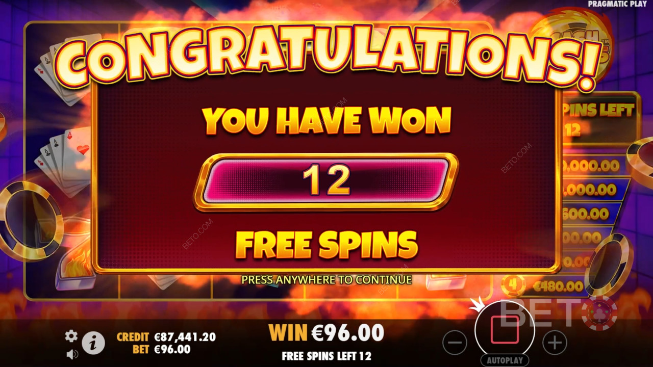 Win 10,000x Your bet in the Cash Chips Slot!