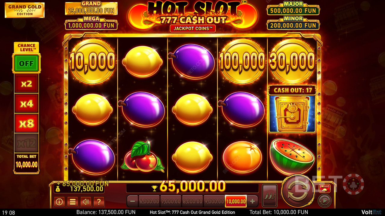 Bonus Features Explained in Hot Slot: 777 Cash Out Grand Gold Edition by Wazdan