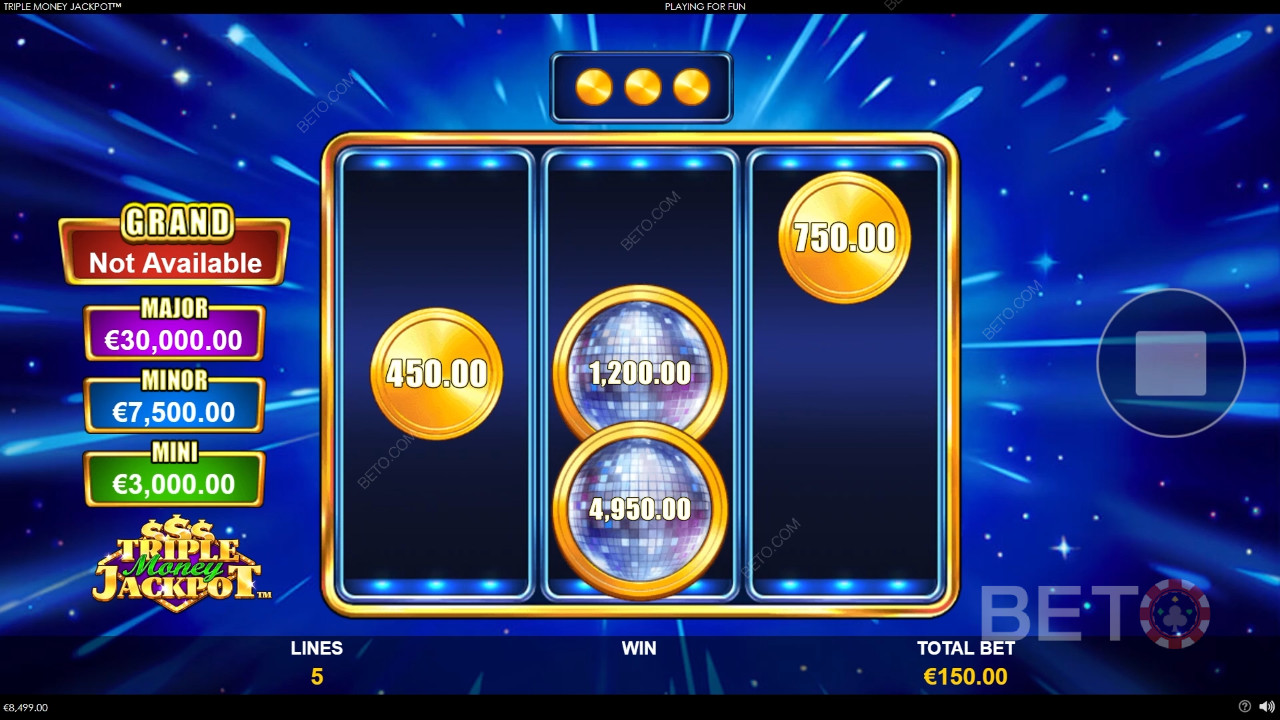 Bonus Features Explained in Triple Money Jackpot by Playtech