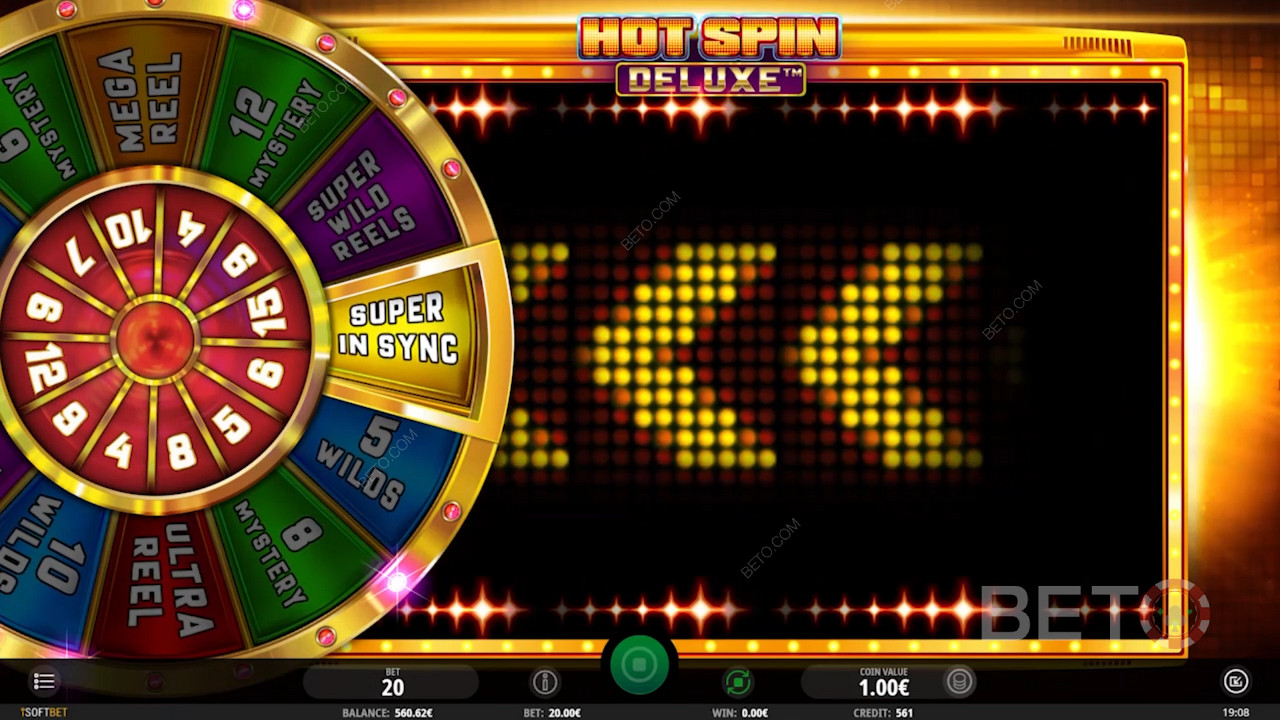 The wheel of fortune can make you earn 5000x your initial bet