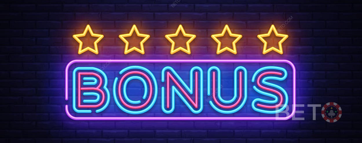 Bonus spins and exclusive casino bonuses. Most bonuses require a valid mobile number.