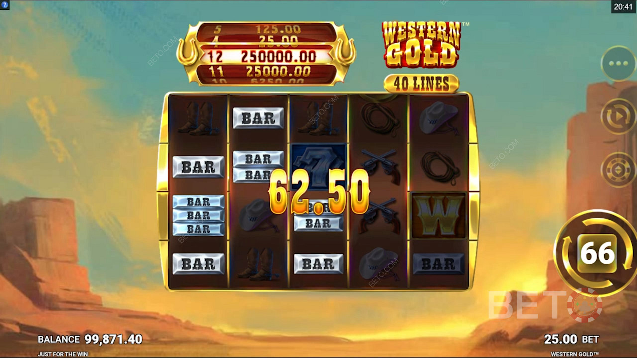 Using the auto play feature in this casino game