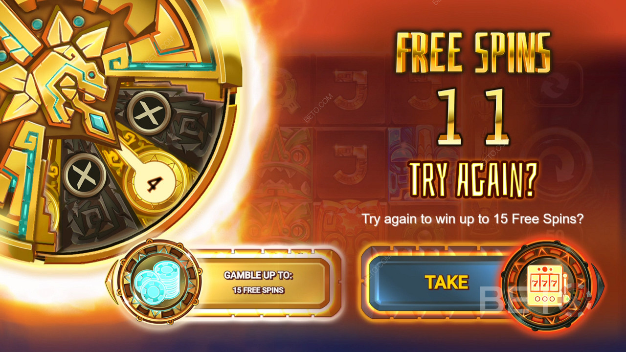 Gamble for more Free Spins in the TikiPop slot machine