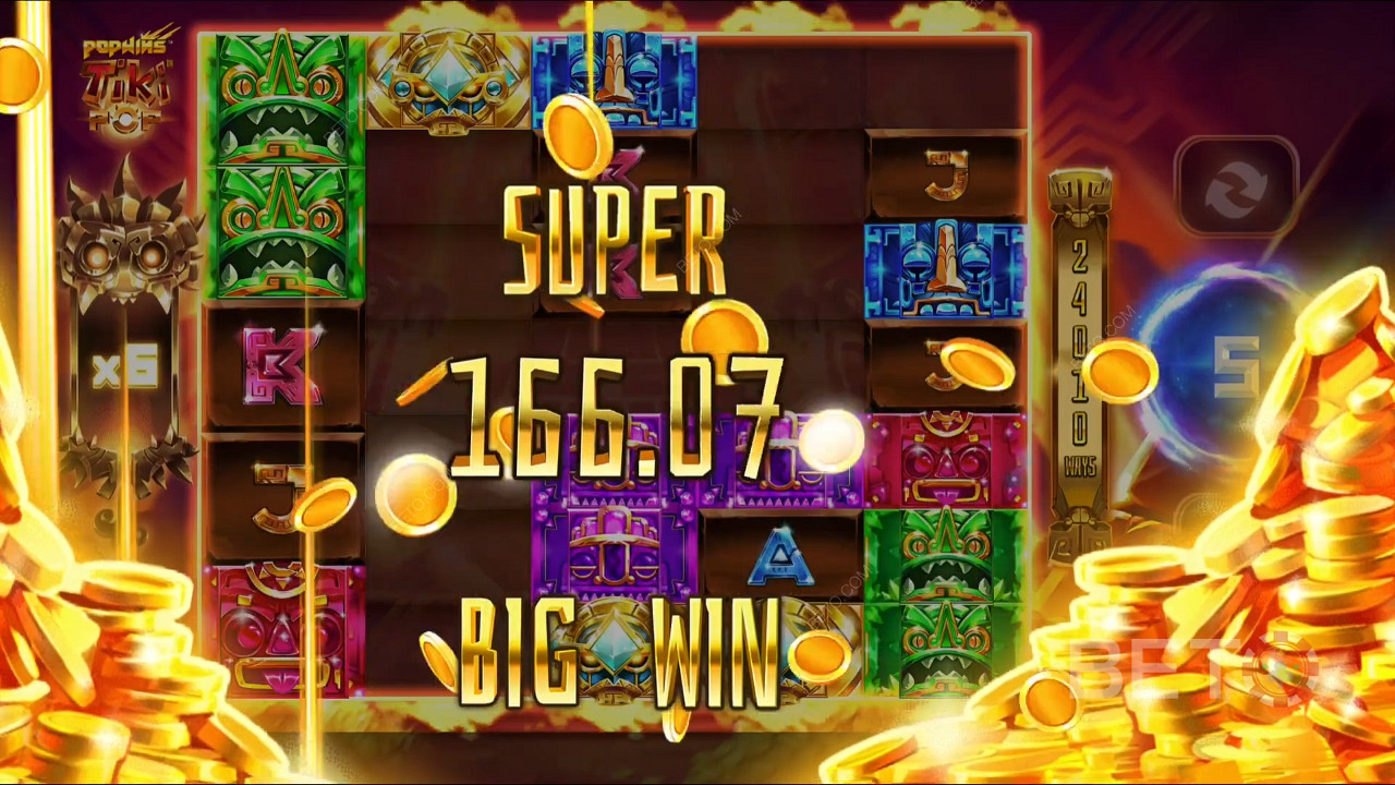 Get huge wins in the Free Spins easily