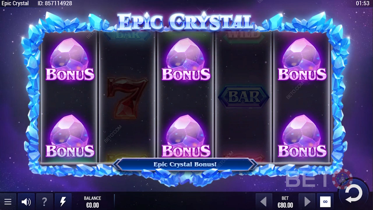 Launching the Bonus Round of Epic Crystal