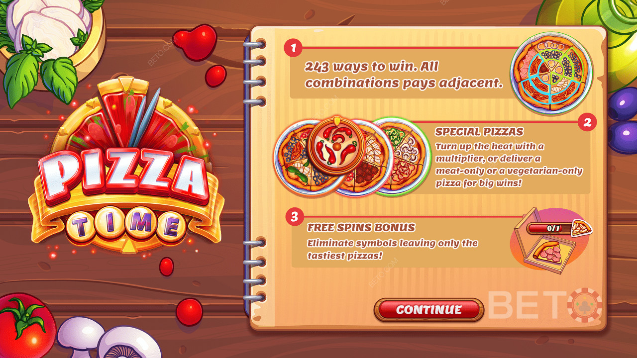 Pizza Time slot by Epic Industries for the foodies 
