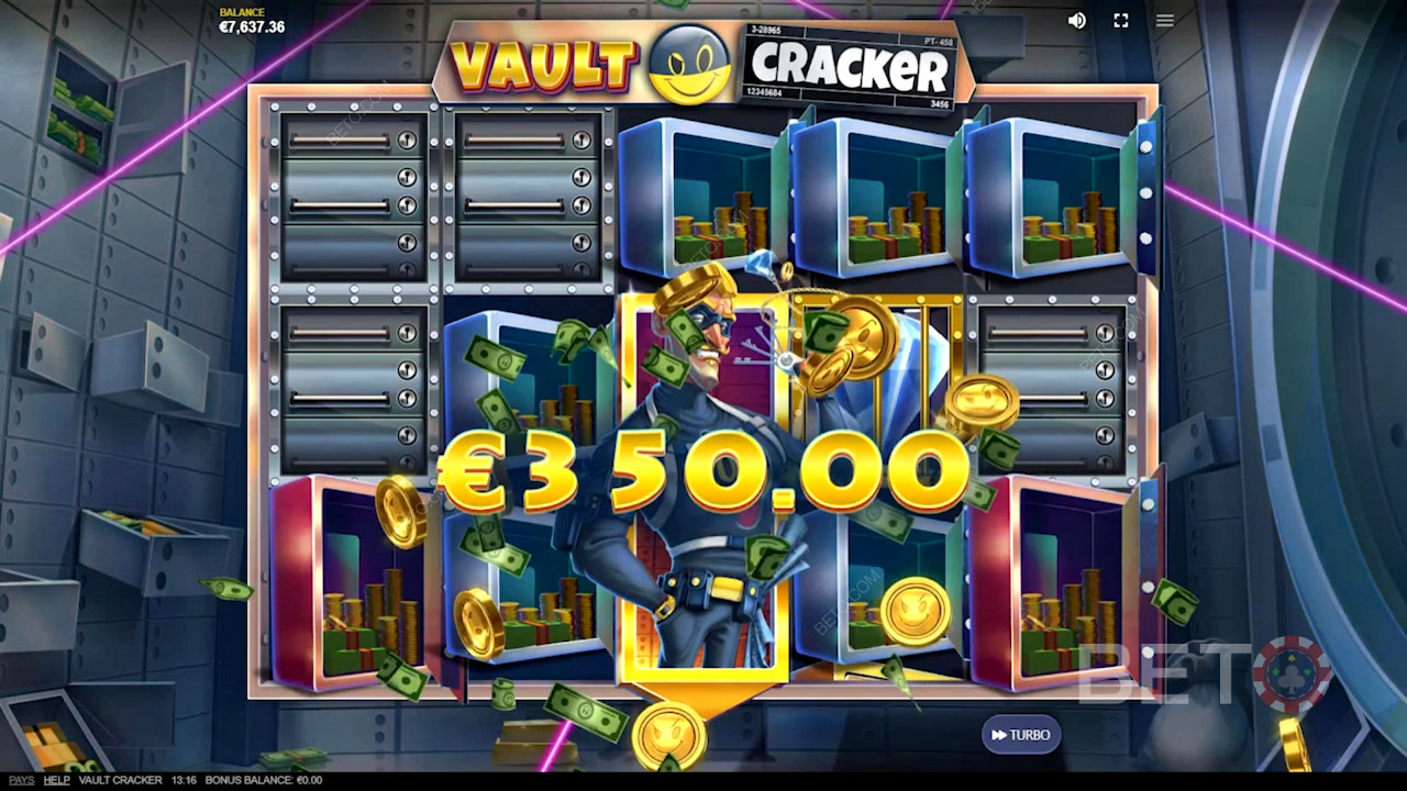Cracking a big win in Vault Cracker