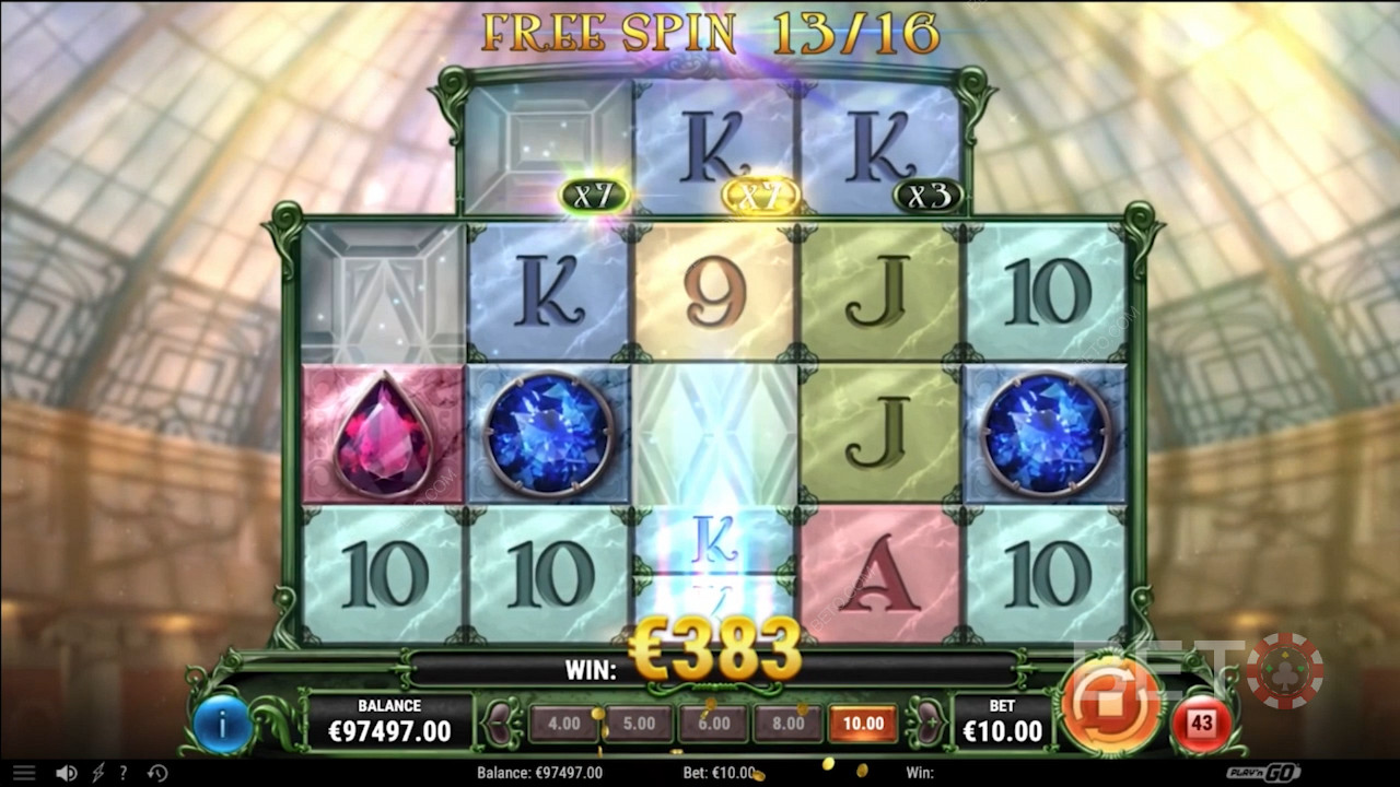Prism of Gems slot machine - Free Spins and Wins