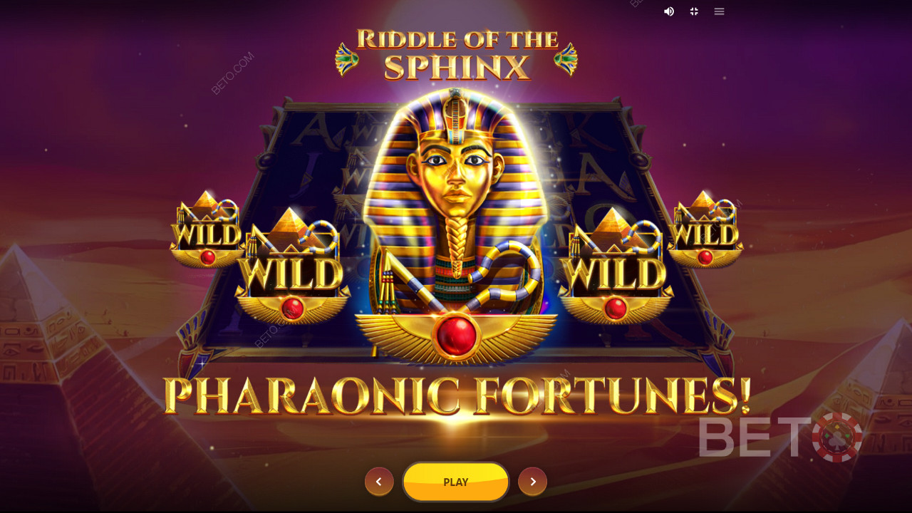 Pharaonic Fortunes special bonus in Riddle Of The Sphinx