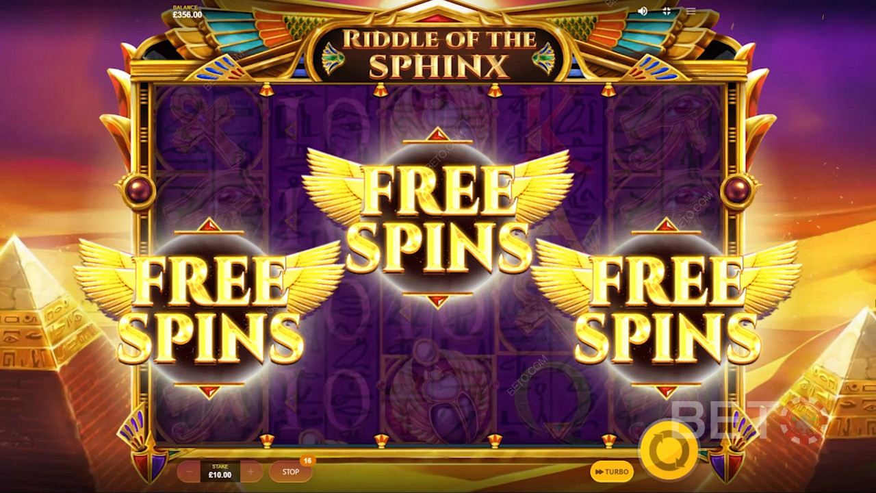 Winning Free Spins through the Pharaoh free spins round