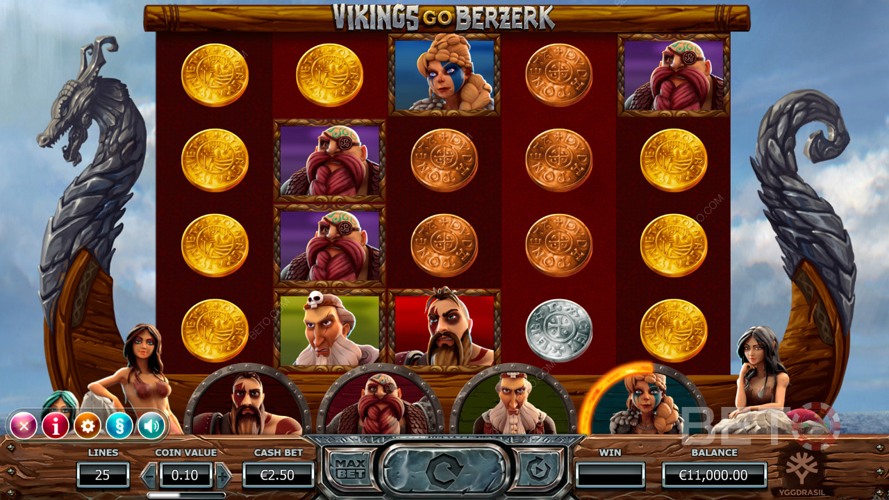 Vikings Go Berzerk slot is loaded to the brim with fantastic features