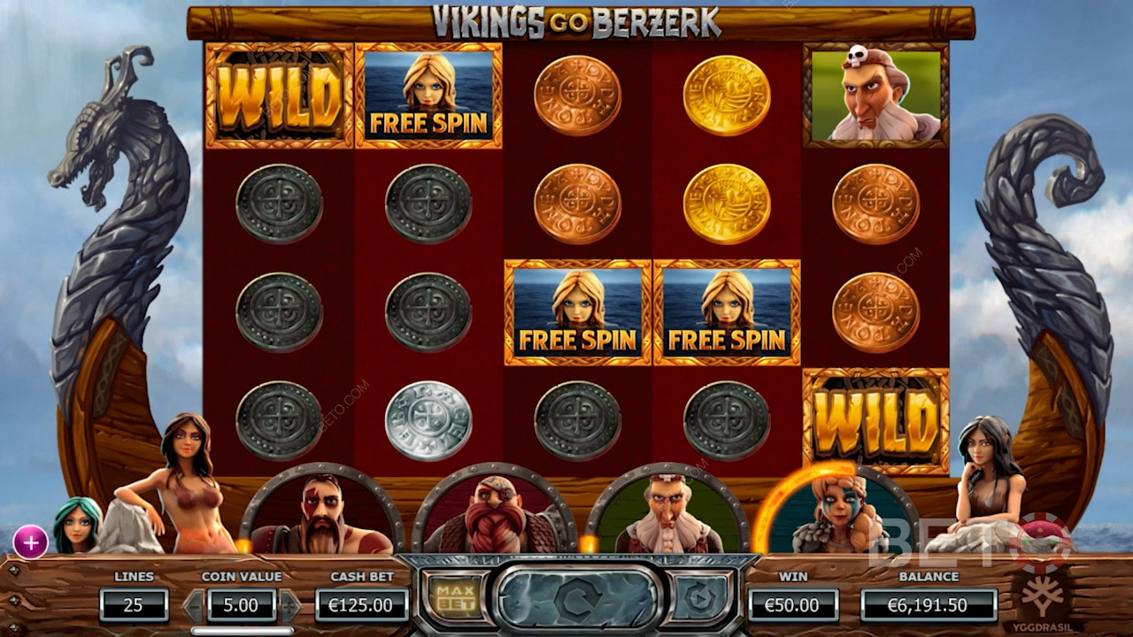 Win 10x your stakes with the most valuable Viking Character