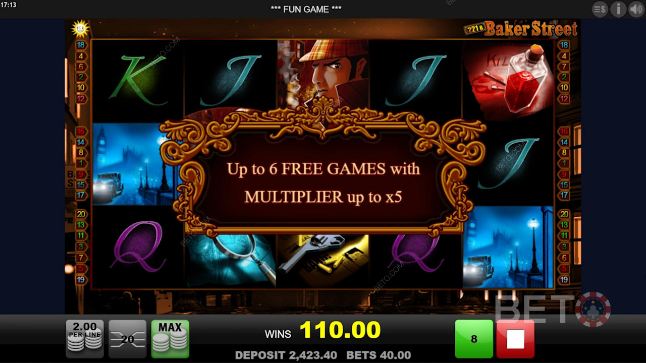 Experience Free Games - feel free to use generous bonus features