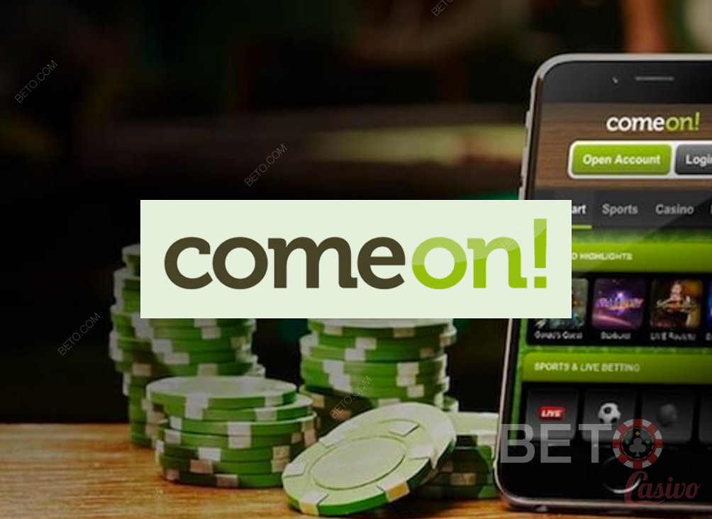 Chơi game mượt mà trên ComeOn Mobile Casino