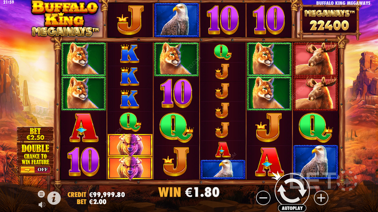If you want to go directly to the Free Spins bonus, you can use the Buy Free Spins feature