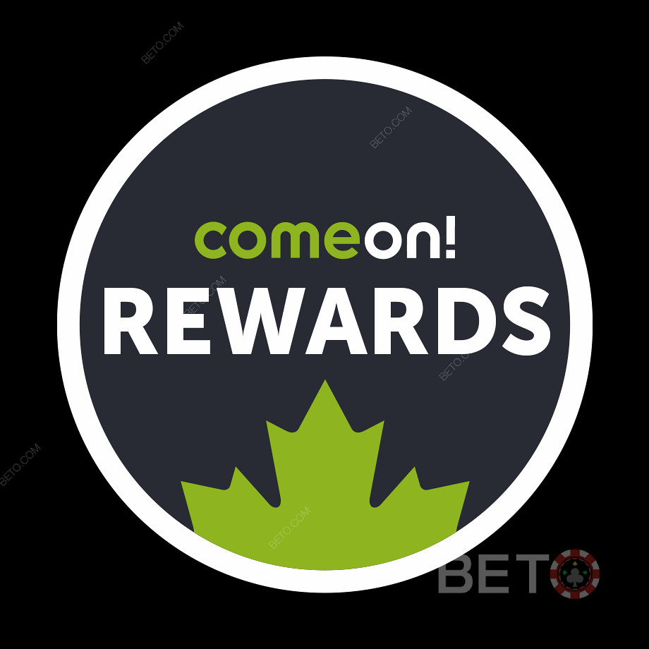 Sistema especial de recompensa no ComeOn Online Casino