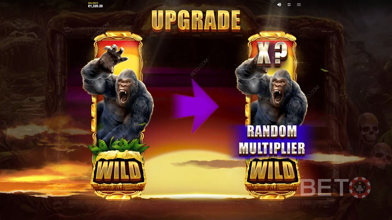 Upgrade to random multipliers and win big 