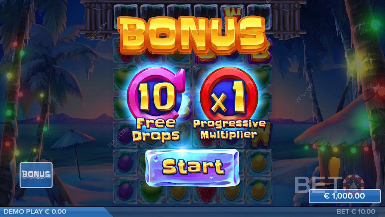 The chilly Bonus Feature in Tropicool