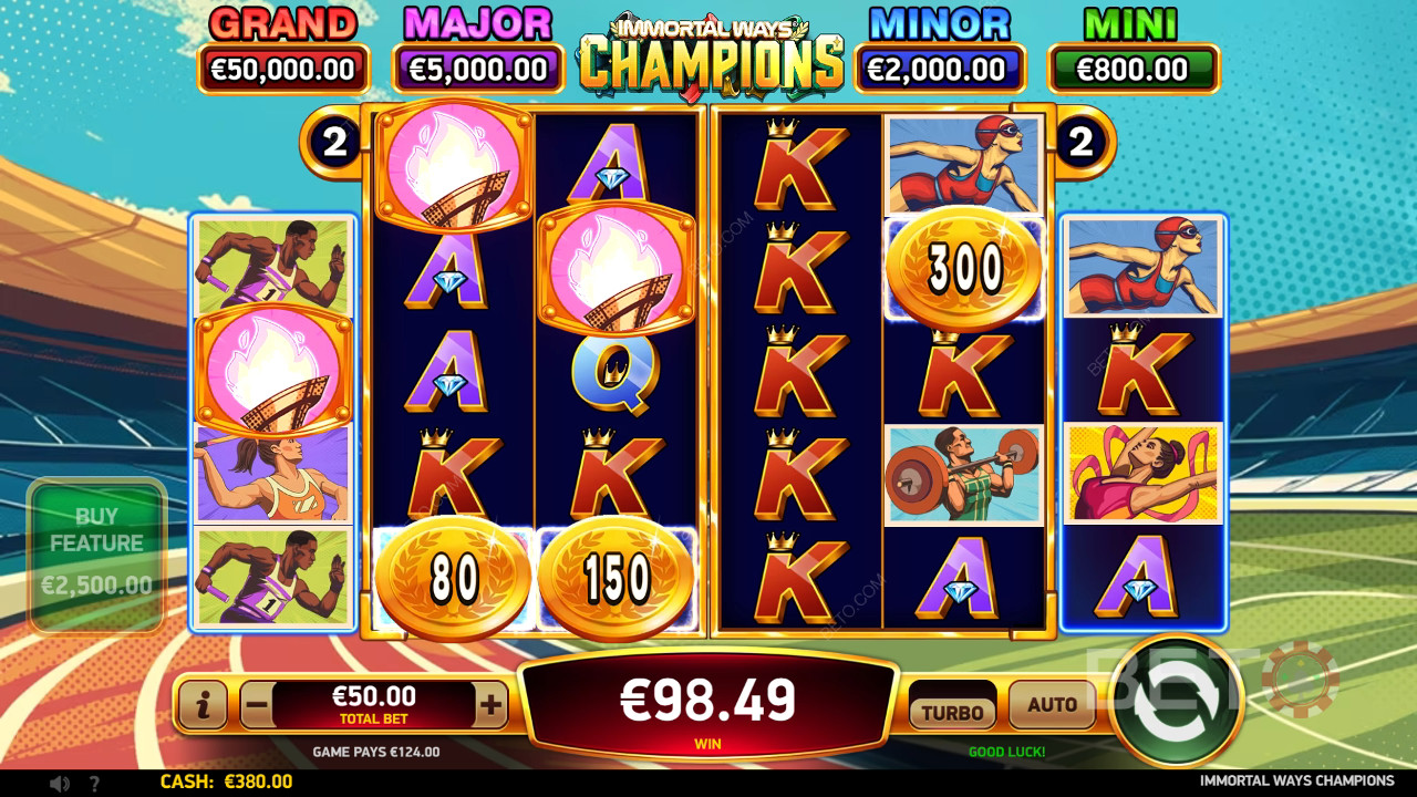 Immortal Ways Champions Review by BETO Slots