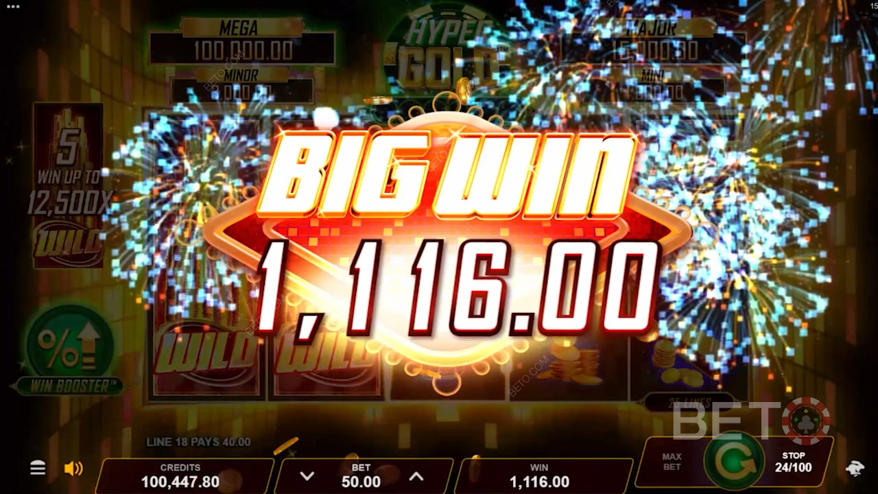 Mega Jackpot can make you win as high as 5,000x your stake