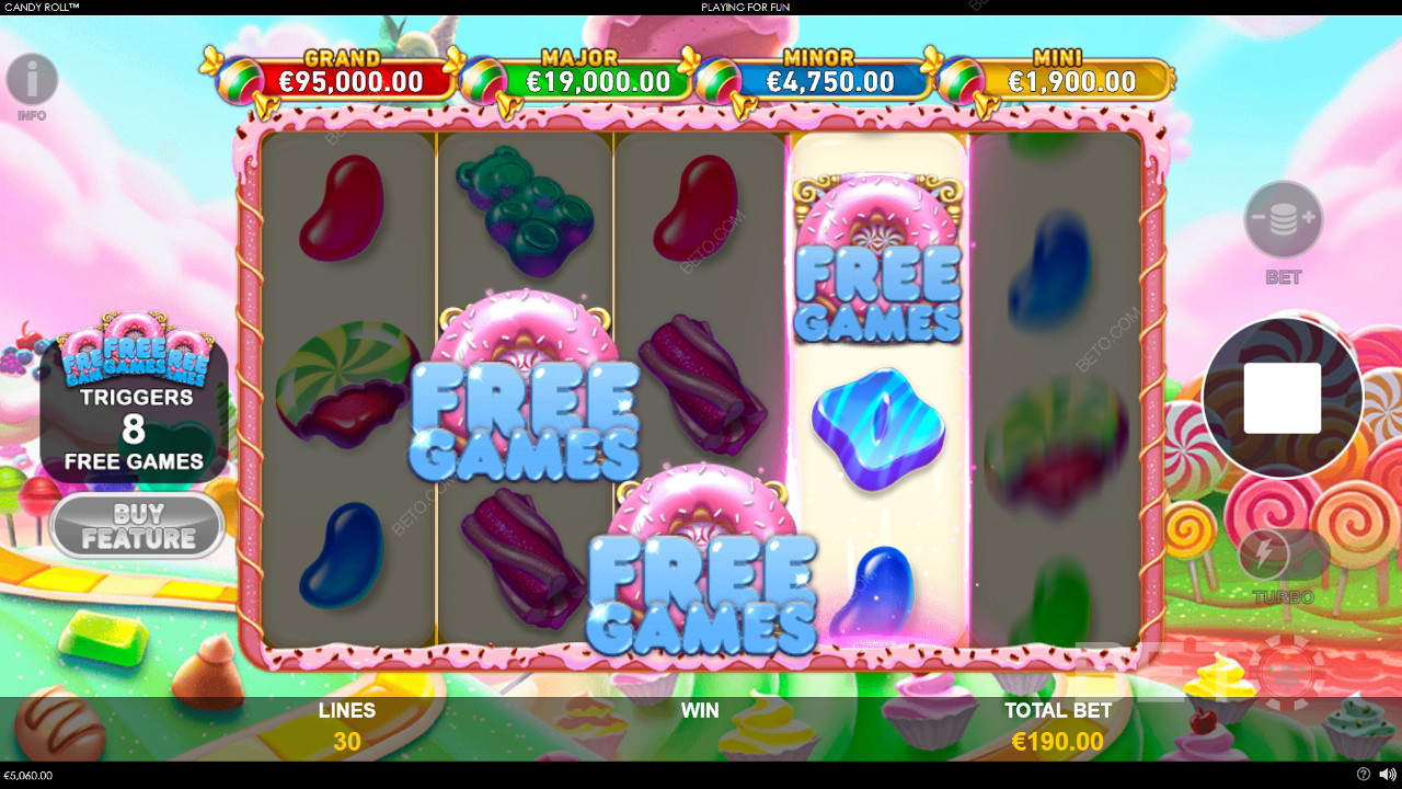 Candy Roll Free Play