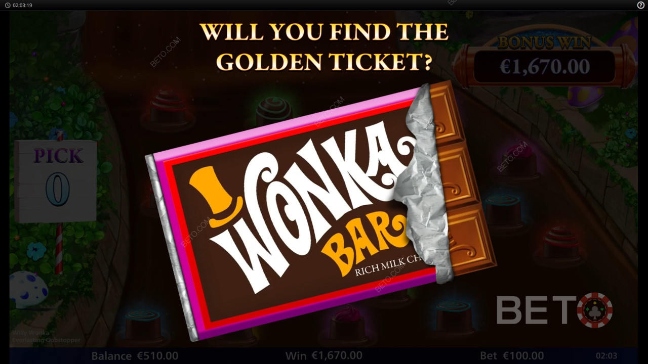 Verdict for Willy Wonka Everlasting Gobstopper Slot Online