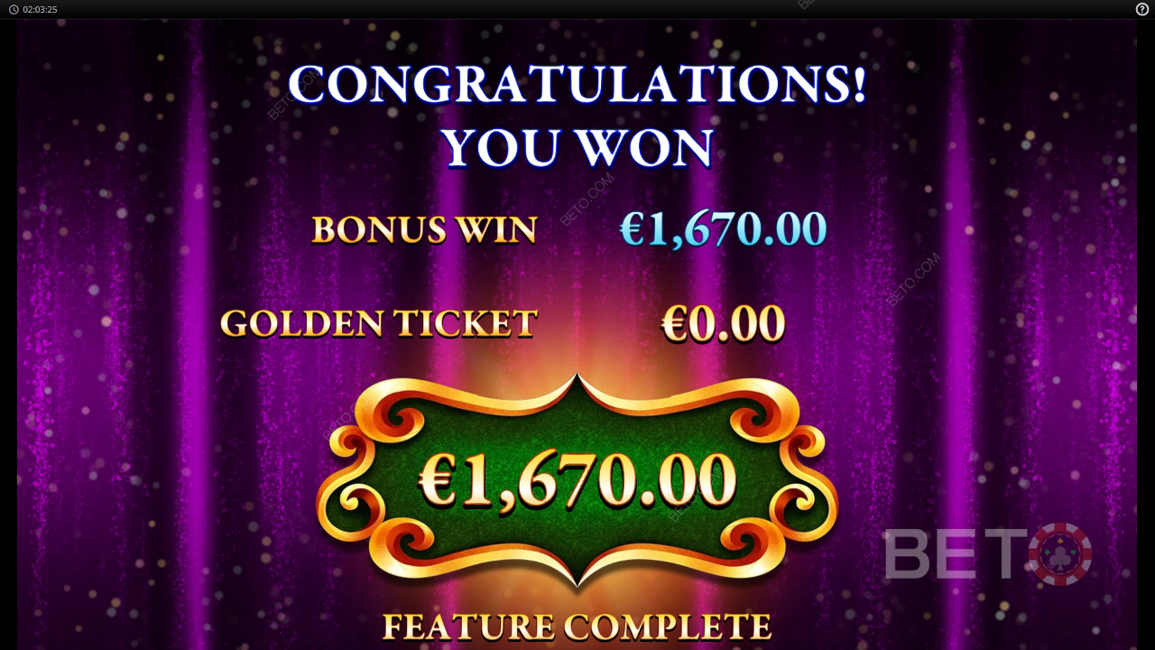Win 2,000x Your bet in the Willy Wonka Everlasting Gobstopper Slot!
