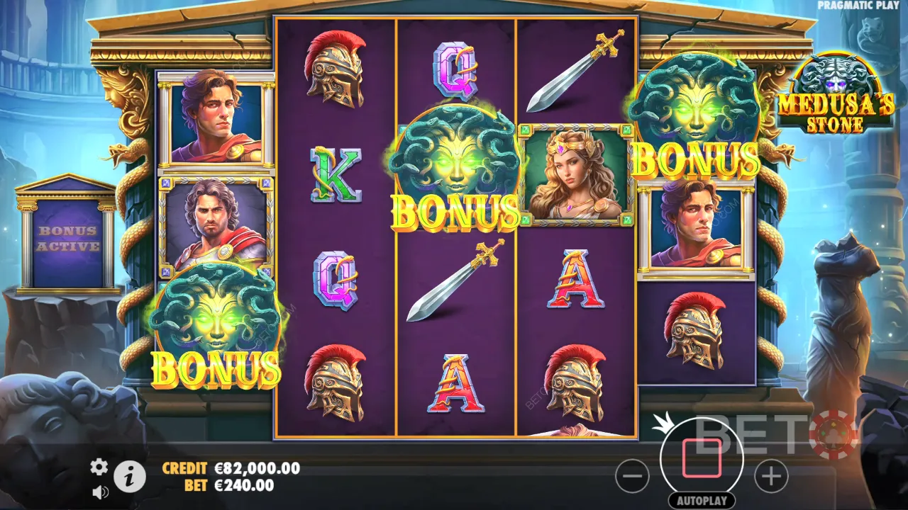Medusa's Stone Free Play in Demo Mode ✚ Slot Review