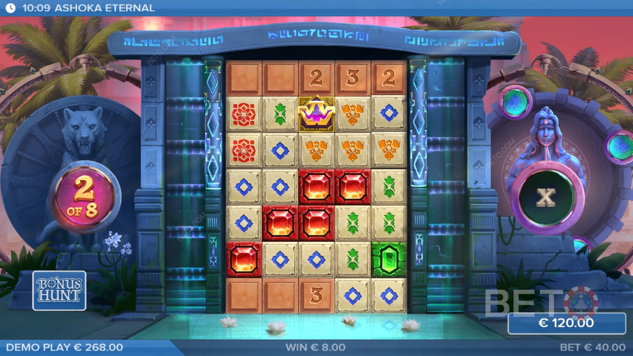 Win 25,000x Your bet in the Ashoka Eternal Video Slot!