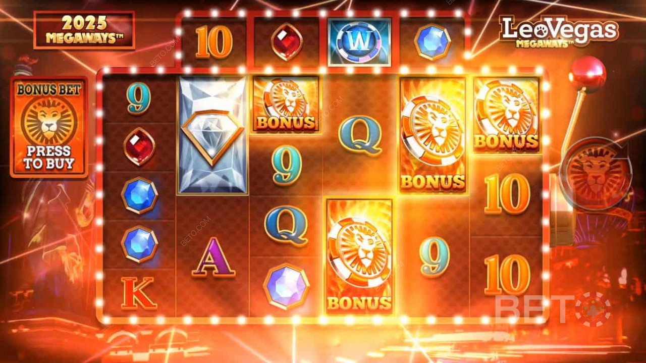 Bonus money and unique Leovegas bonus offers can also be used on their mobile games.