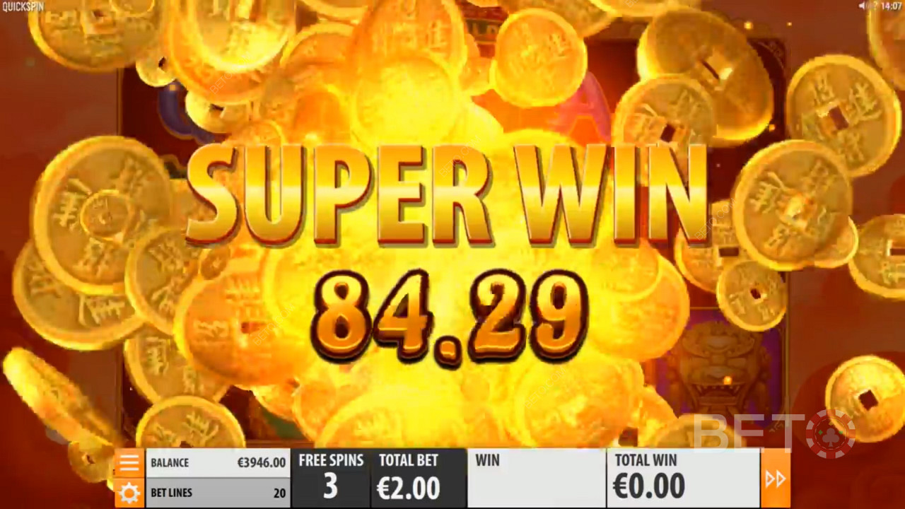 Score big wins because of features like Multiplier Wilds and free spins