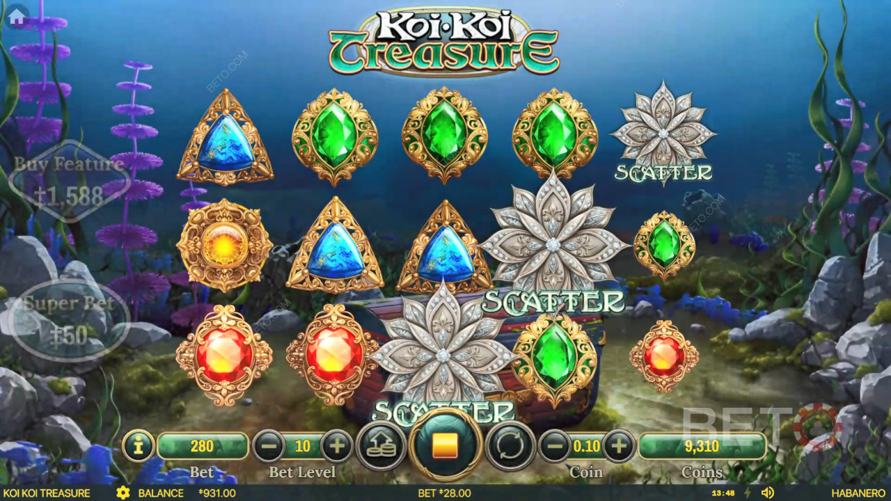 Koi Koi Treasure Free Play