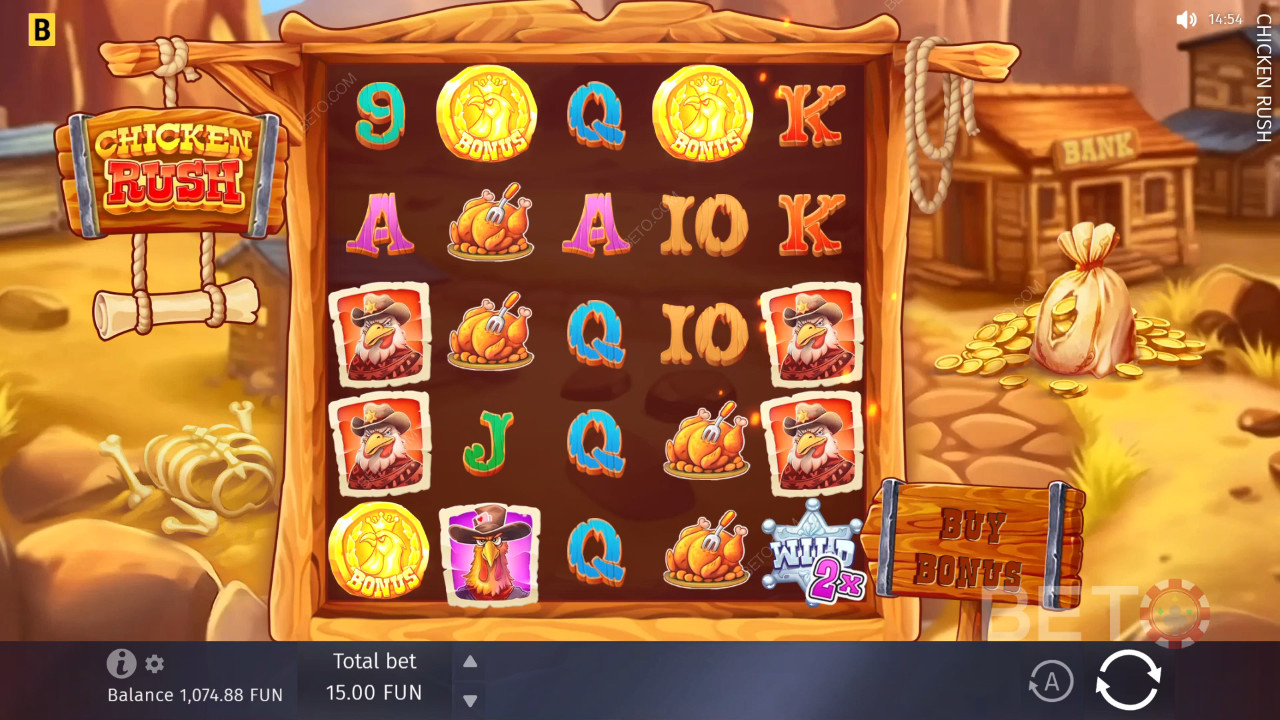 Chicken Rush Review by BETO Slots