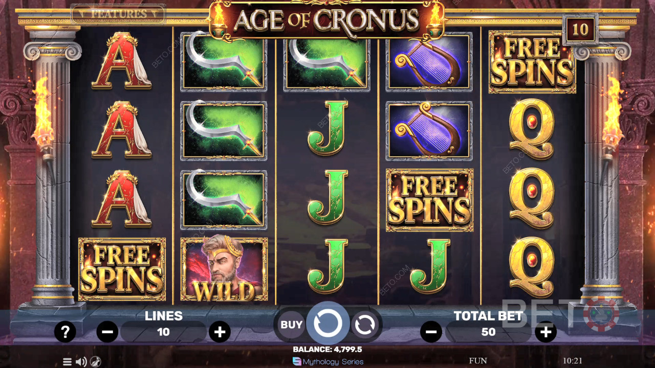 Age of Cronus Review by BETO Slots