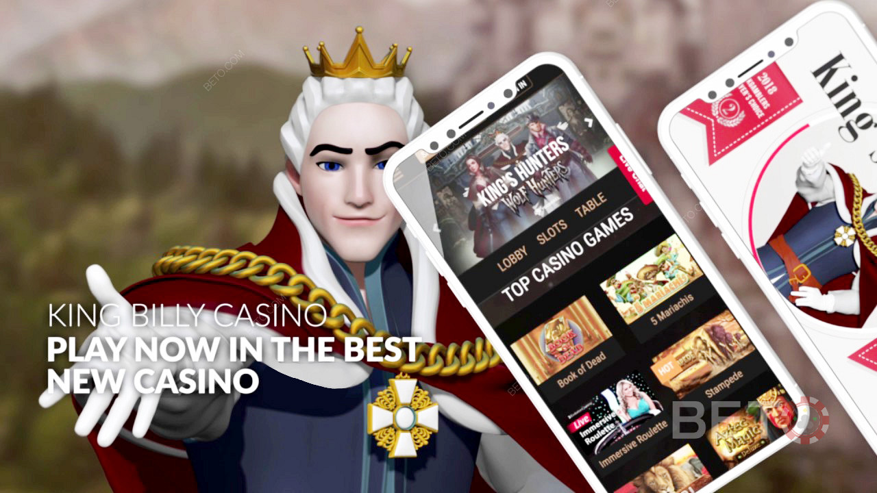 Billy casino also offers a mobile version with lots of features.