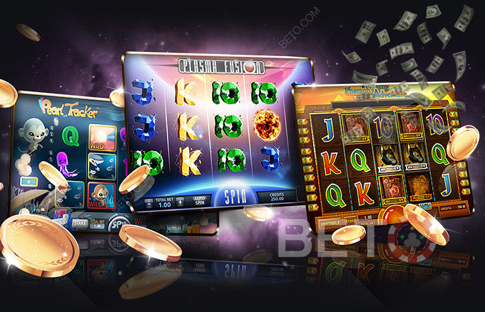 Nyd en række progressive jackpot-spillemaskiner