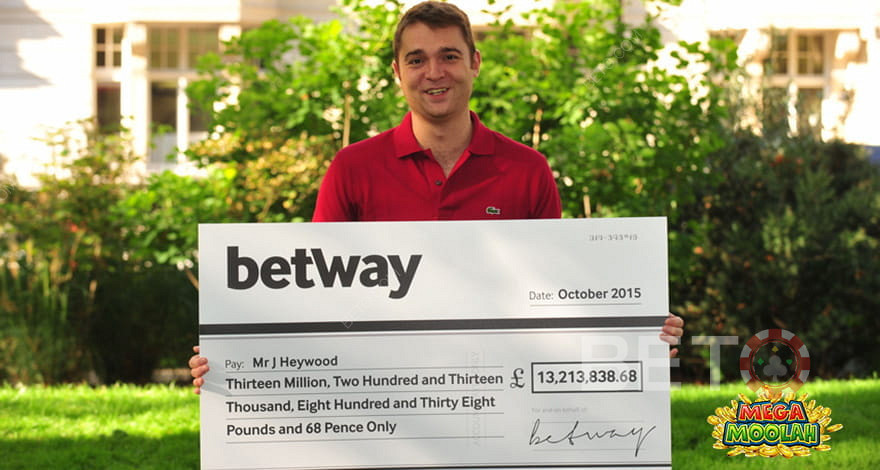 Jon Heywood won £13.2 million from a 25p stake