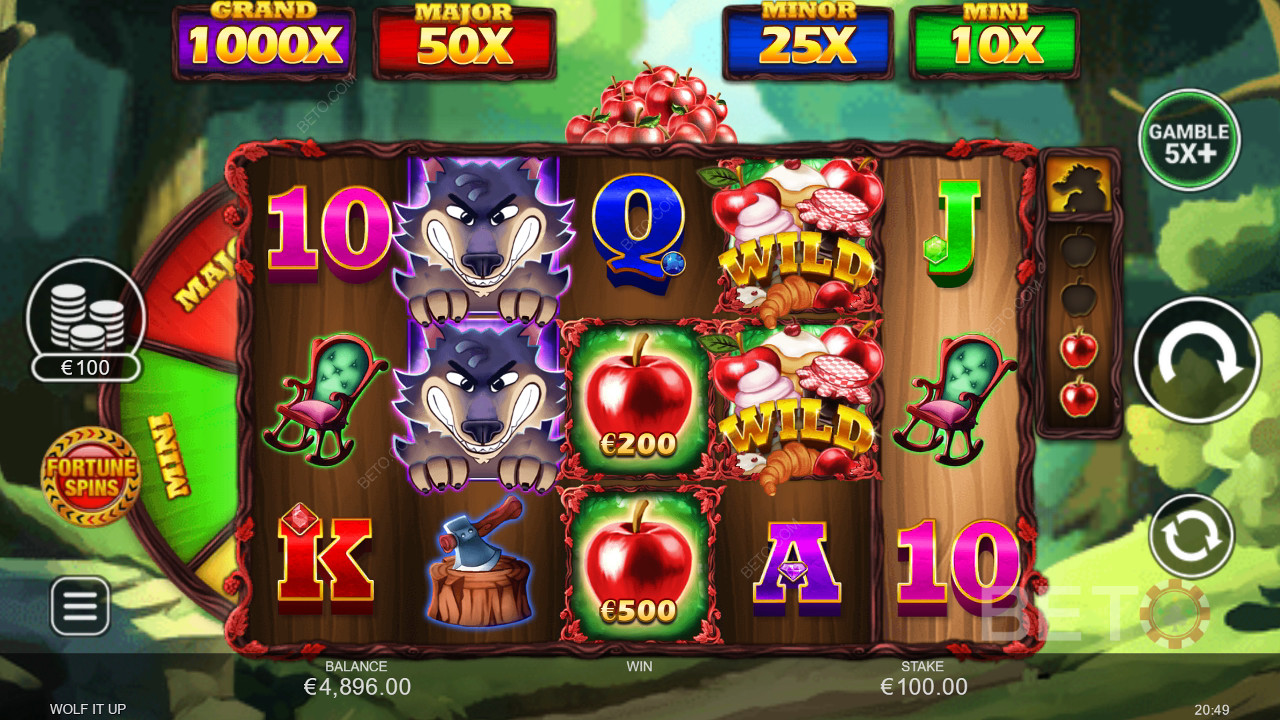 Bonus Features Explained in Wolf It Up by Inspired Gaming
