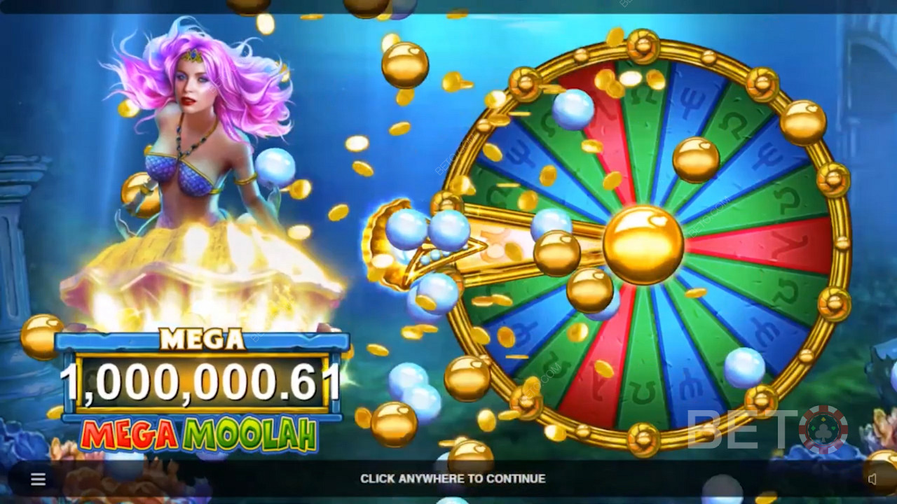 Explore the mysterious Atlantis and win millions of coins in the new Mega Moolah slot