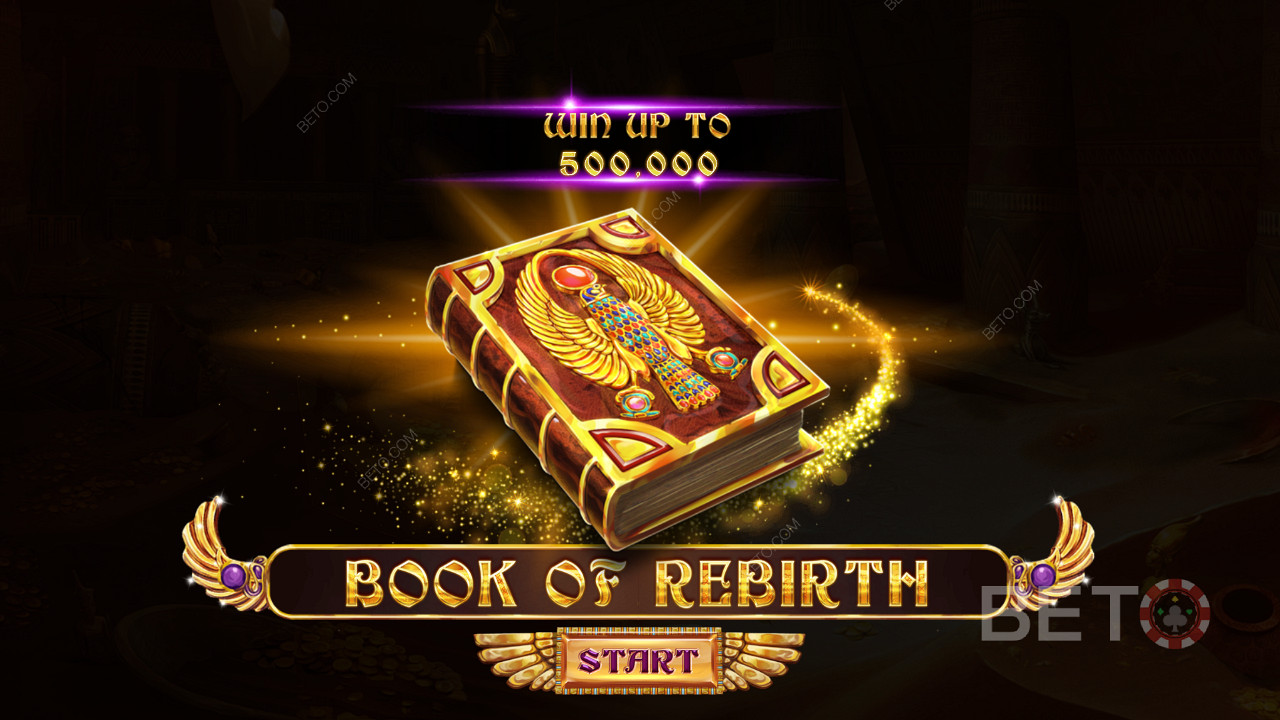 Loading screen of Book Of Rebirth
