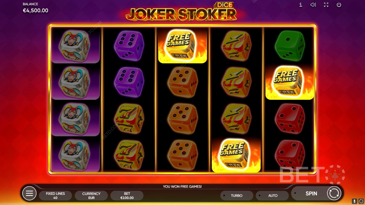 Joker Stoker Dice Review by BETO Slots