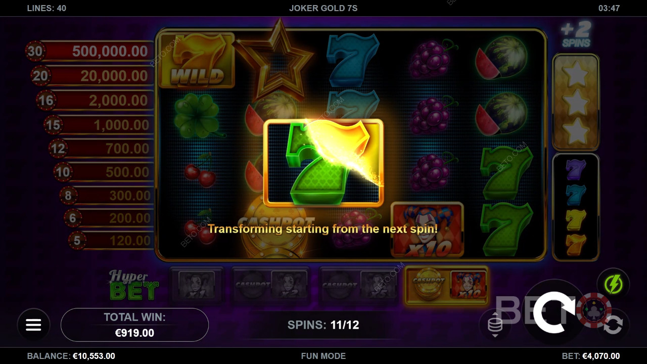 Is Joker Gold 7s Slot Machine Worth it?