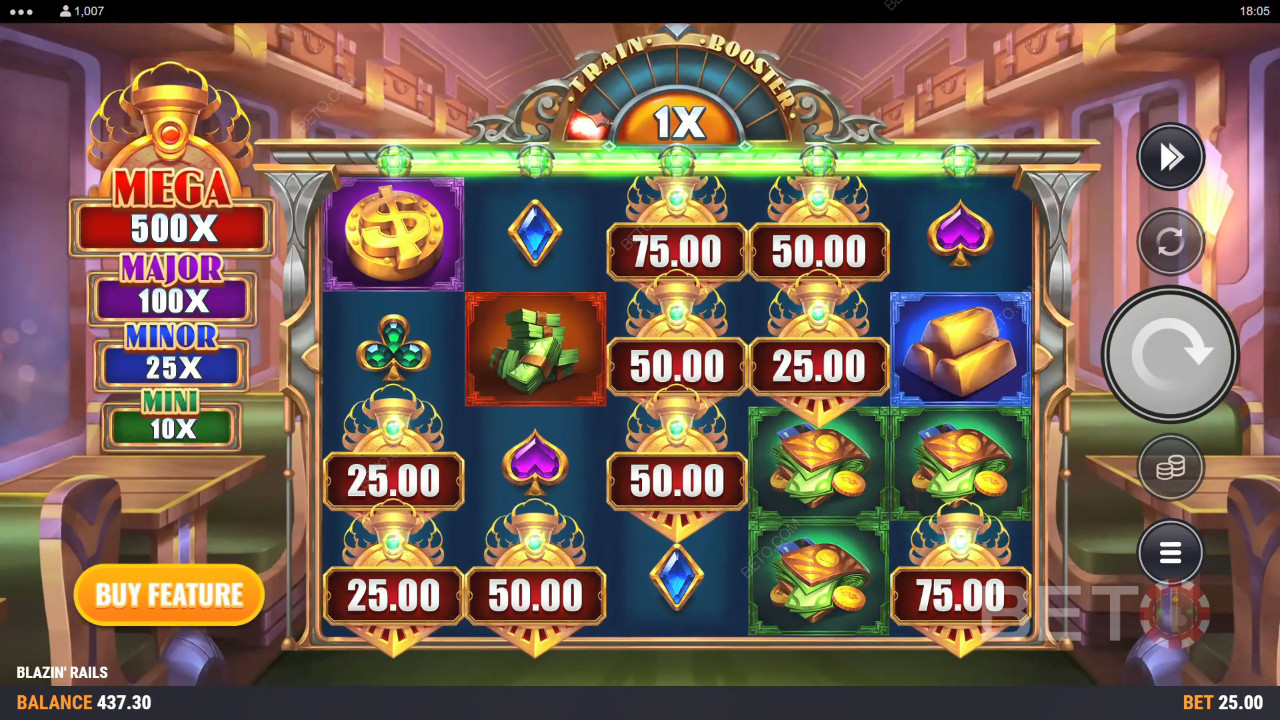 Blazin' Rails Free Play