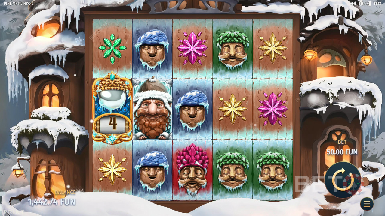 Win 20,000x Your bet in the Pine of Plinko 2 Video Slot!