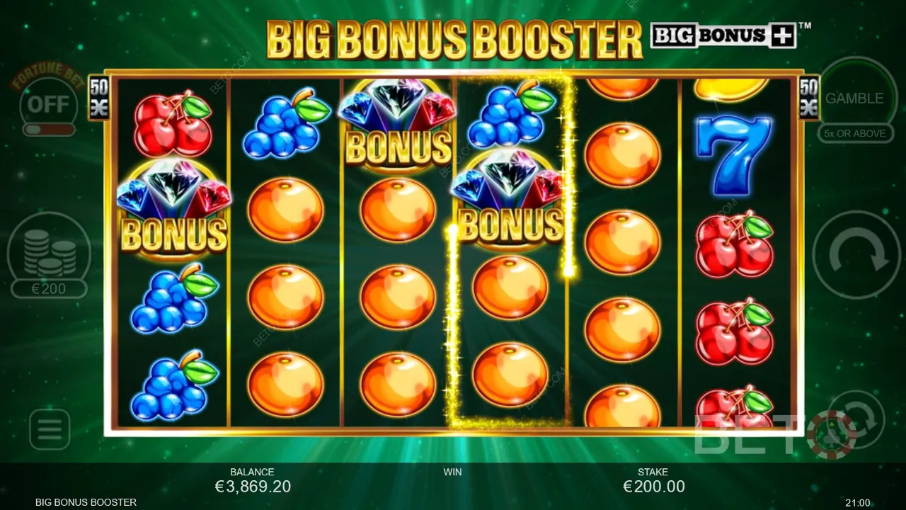 Illustrazione grafica di un booster per bonus di casinò con monete e frecce in crescita