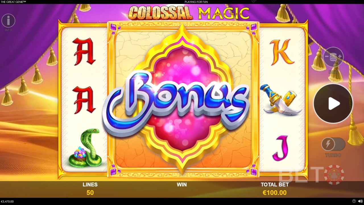 The Great Genie Review by BETO Slots
